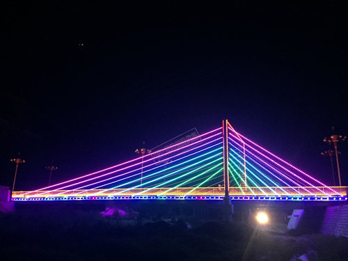 宜川桥梁亮化